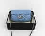 GUCCI GG MARMOT SUPER MINI BLUE