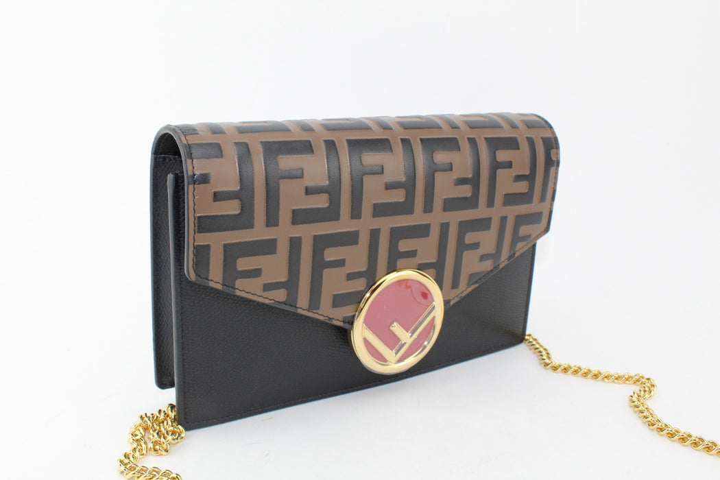 FENDI LOGO CHAIN BAG