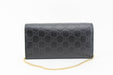 Gucci Padlock Leather Wallet on Chain