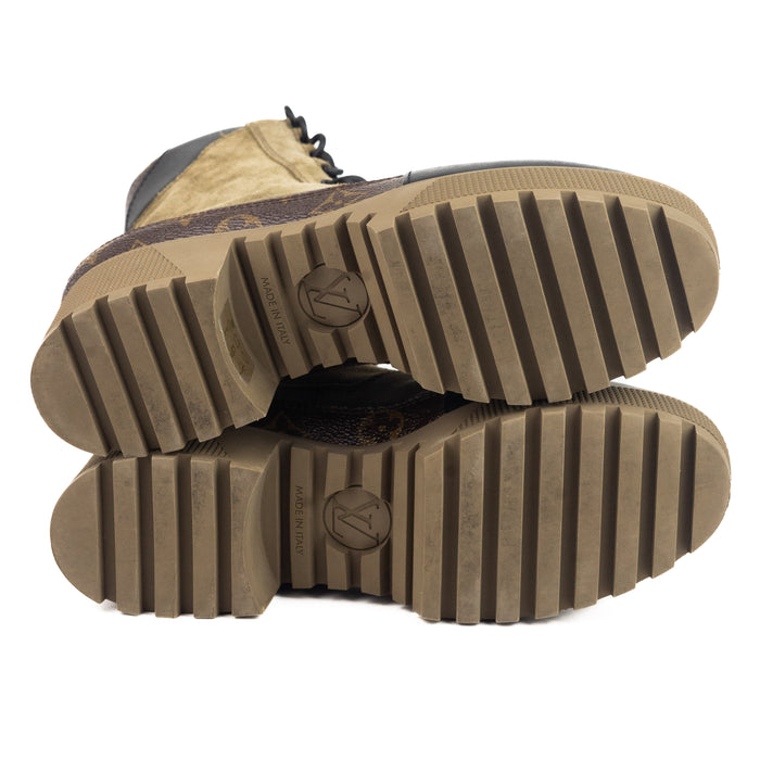 Louis Vuitton Laureate Platform dessert boots