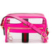 GUCCI MINI OPHIDIA TRANSPARENT PINK CROSSBODY BAG