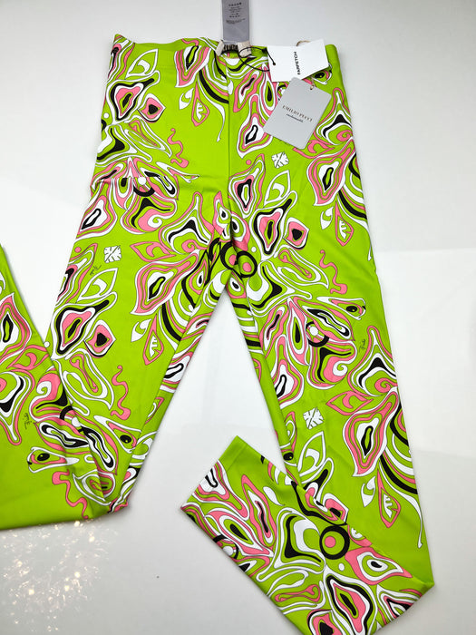 Emilio Pucci Stretch Leggings in Printed