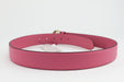 Gucci GG Pink Leather Belt