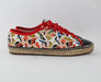 FENDI WOMEN'S JUNIA CANVAS SNEAKERS SIZE 39 - LuxurySnob