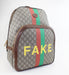 Gucci Fake/Not GG Canvas backpack