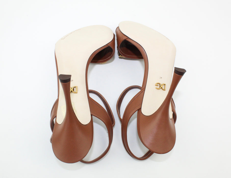 Dolce & Gabbana Amore 95mm Pearl-embellished Sandals