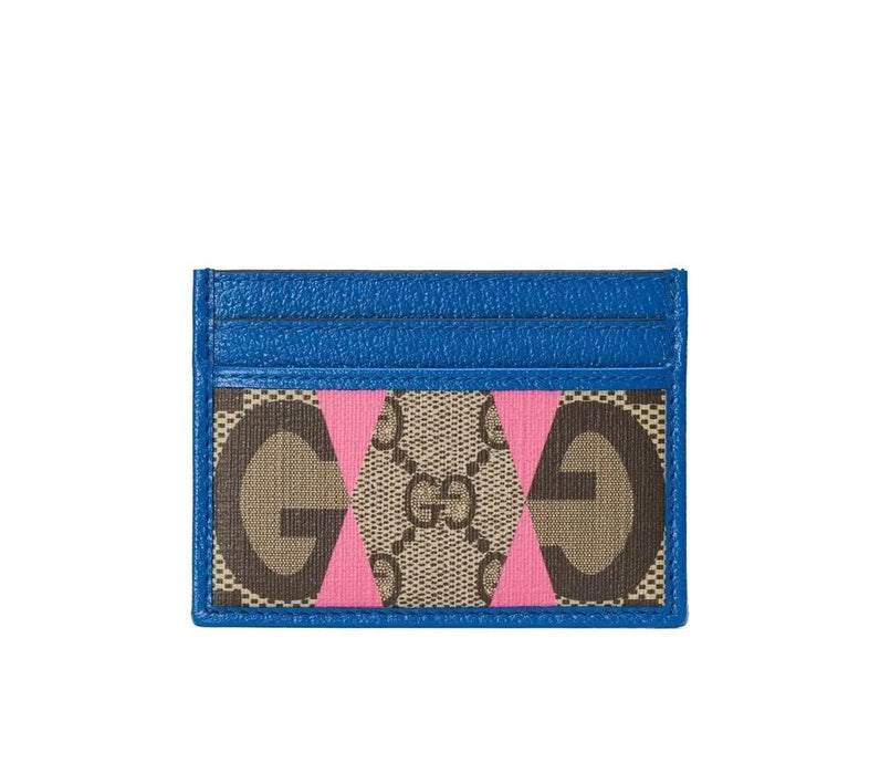 Gucci GG rhombus print card case