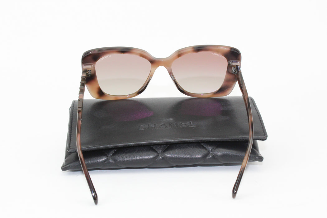 Chanel Square Sunglasses in Brown