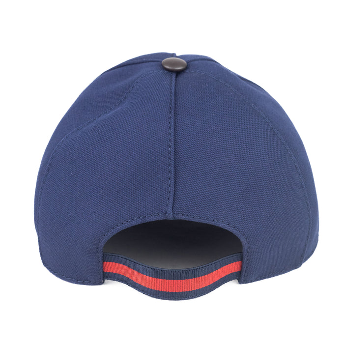 Gucci GG Baseball Cap in Navy
