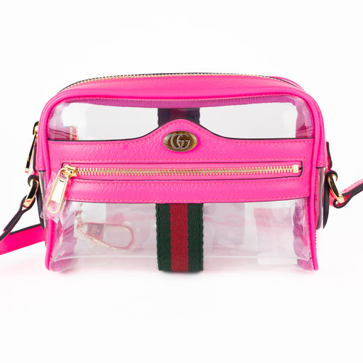 Gucci Mini Ophidia Transparent Crossbody Bag