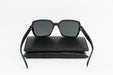 Chanel Square Sunglasses with White Lettering