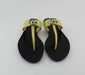 GUCCI LEATHER THONG SANDAL YELLOW