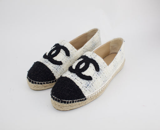 CHANEL TWEED ESPADRILLES