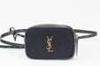 Saint Laurent Lou Belt Bag in Canvas and Leather