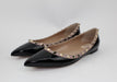 VALENTINO ROCKSTUD BALLERINA FLATS SIZE 40.5 - LuxurySnob