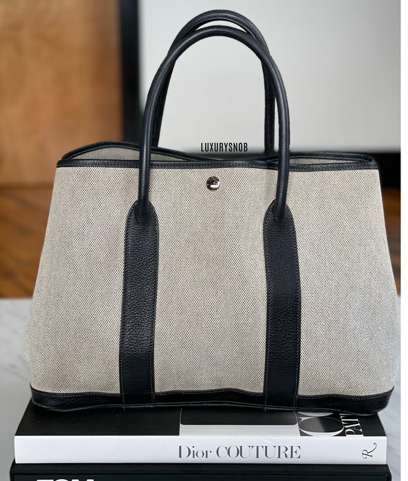 Hermes Garden Party Tote Canvas