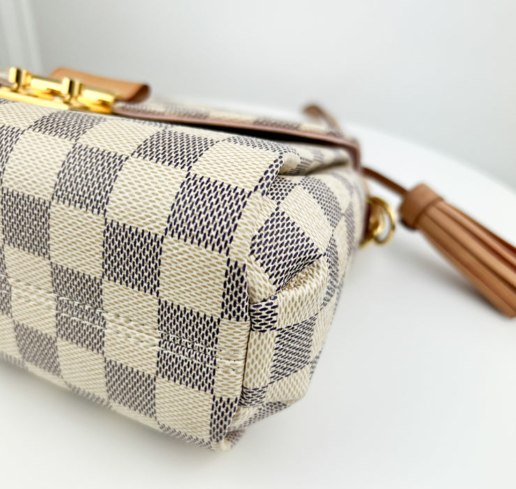 Louis Vuitton Croisette Damier Azur Compact Crossbody