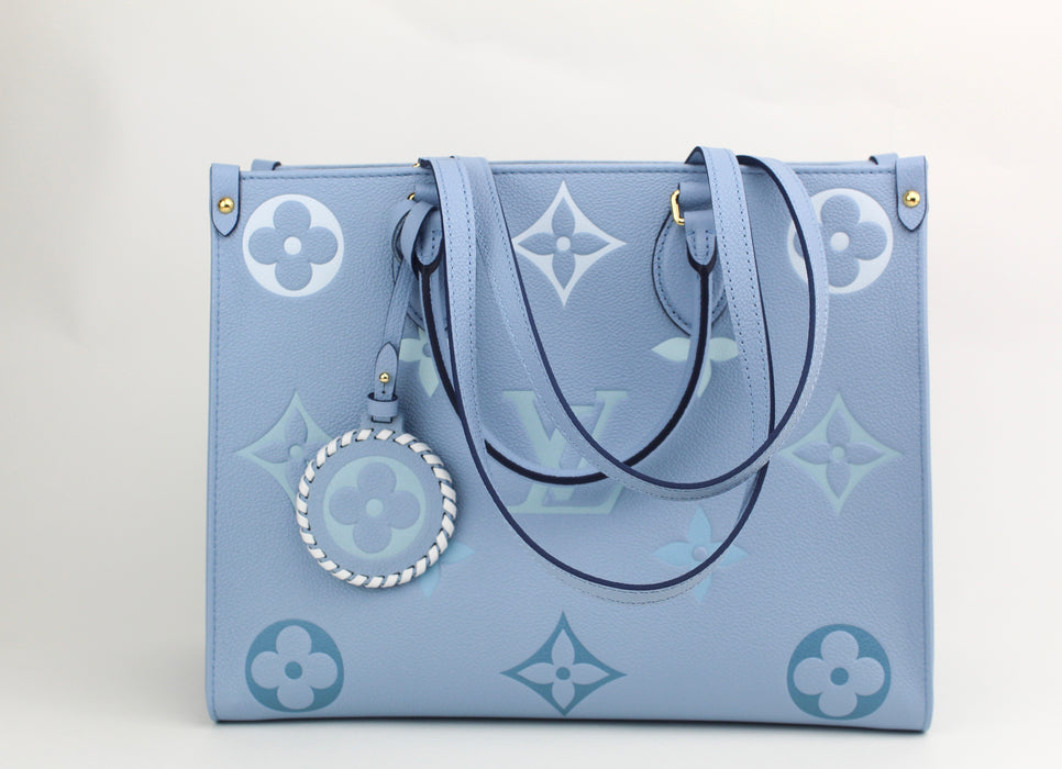 Louis Vuitton Neverfull OntheGo MM Summer Blue