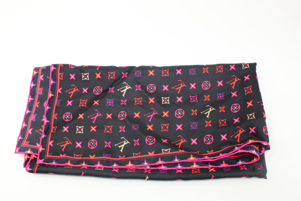 Louis Vuitton Silk Scarf Multi color