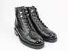Chanel Leather Lace Up Boots