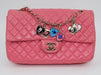 CHANEL SMALL LAMBSKIN FLAP BAG IN PINK - LuxurySnob