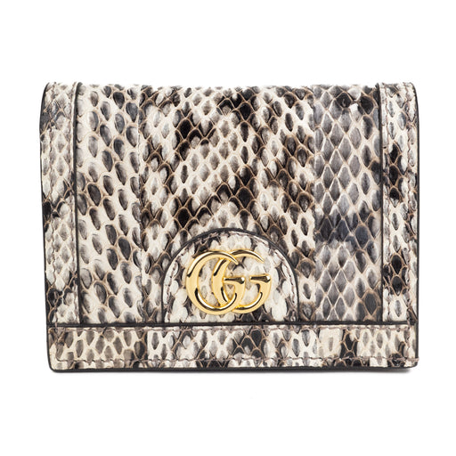 Gucci GG Snakeskin Case Wallet