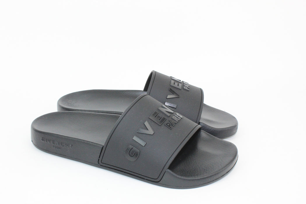 Givenchy Logo-embossed Rubber Slides