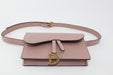 DIOR SADDLE BELT POUCH BLUSH