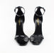 SAINT LAURENT OPYUM YSL LOGO-HEEL SANDALS SIZE 38 - LuxurySnob