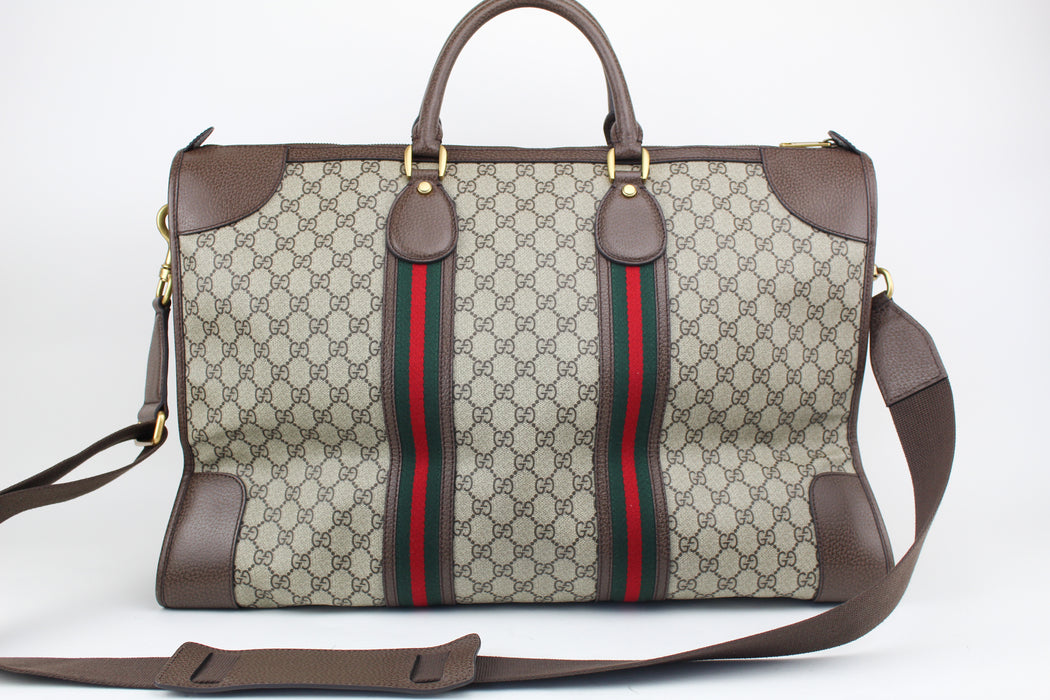 Gucci Ophidia GG Canvas Duffle Bag