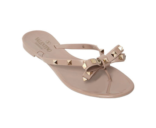 VALENTINO ROCKSTUD PVC SANDALS