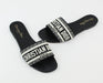 Christian Dior D-way Embroidered Slides