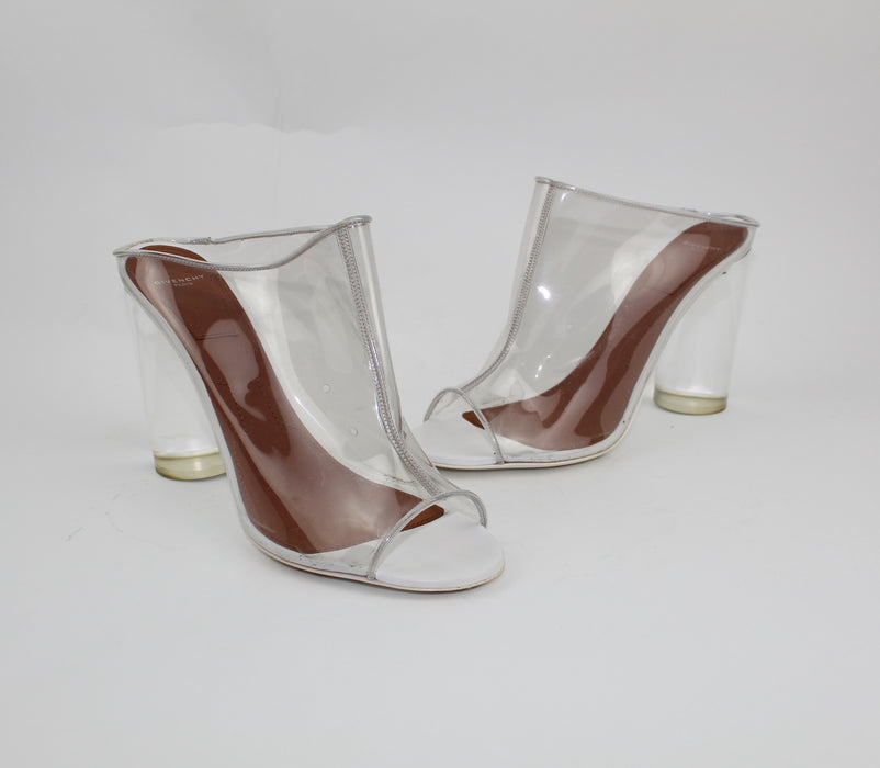 GIVENCHY TRANSPARENT MULES - LuxurySnob