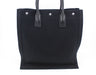 Saint Laurent Black 'Rive Gauche' Shopping Tote