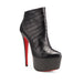 CHRISTIAN LOUBOUTIN AMOR NAPPA BOOTIES SIZE 39.5 - LuxurySnob