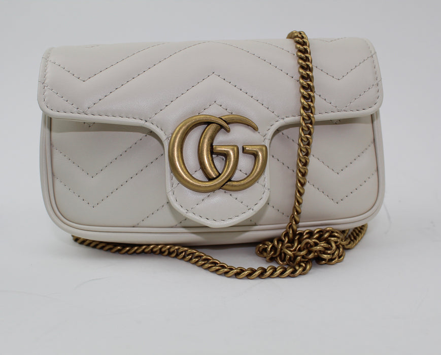 GUCCI GG MARMONT LEATHER SUPER MINI BAG - LuxurySnob