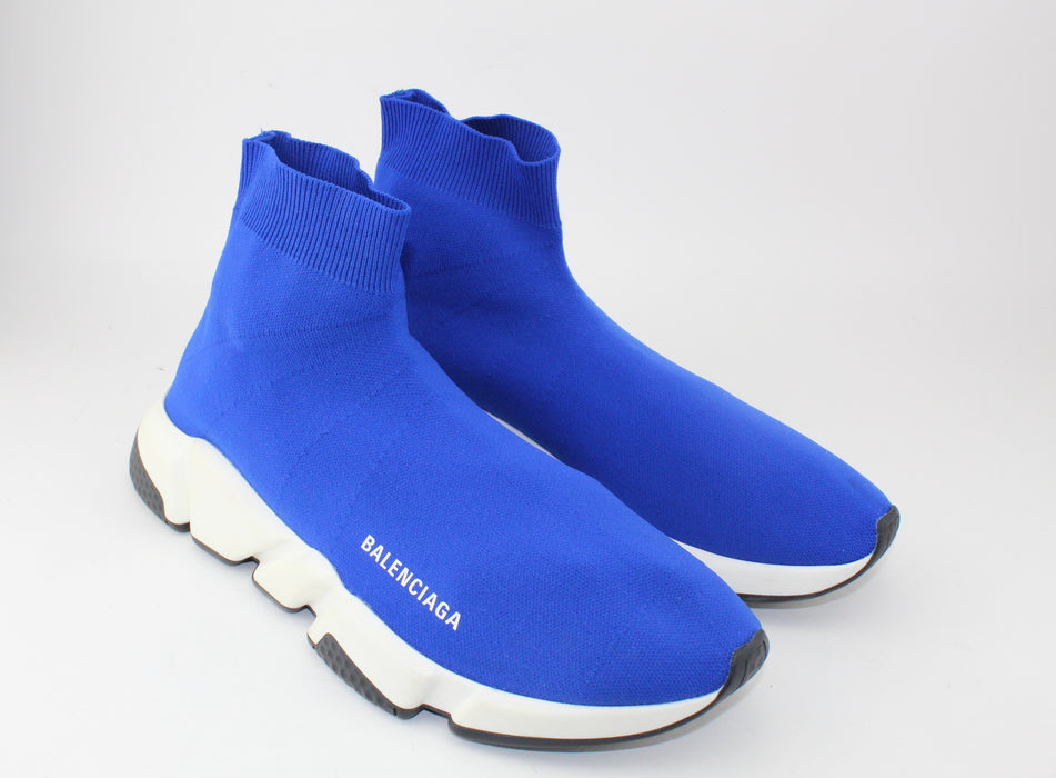 Balenciaga Blue and white sock sneakers