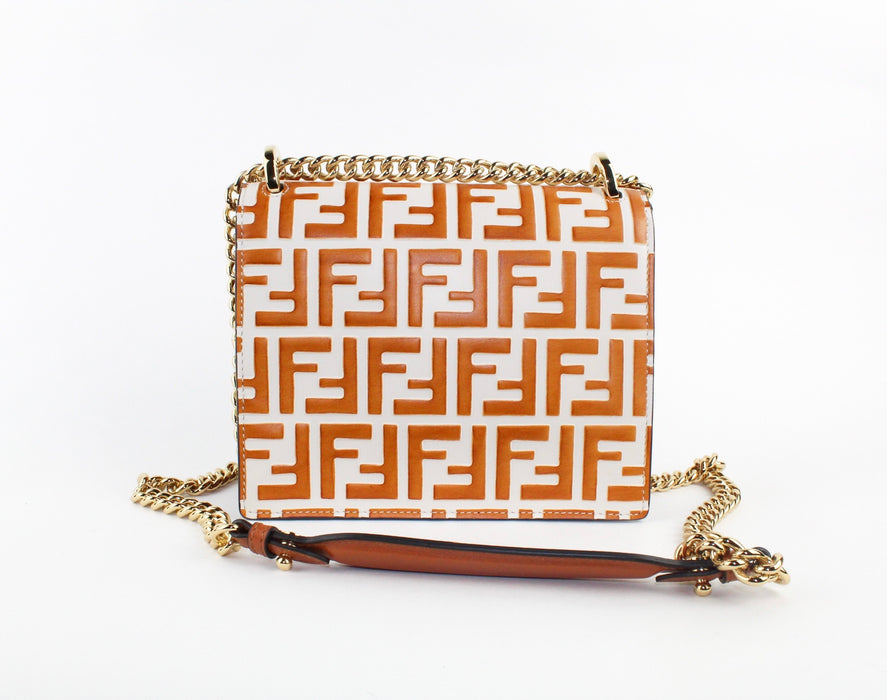 Fendi Small Kan U FF logo bag