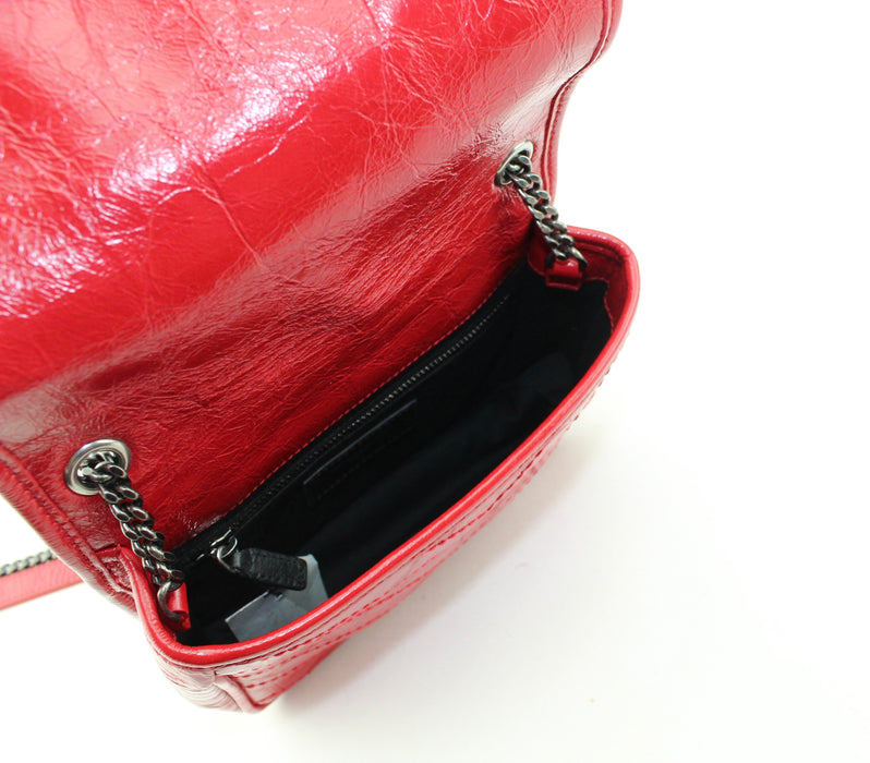 Saint Laurent Niki Baby Red Bag