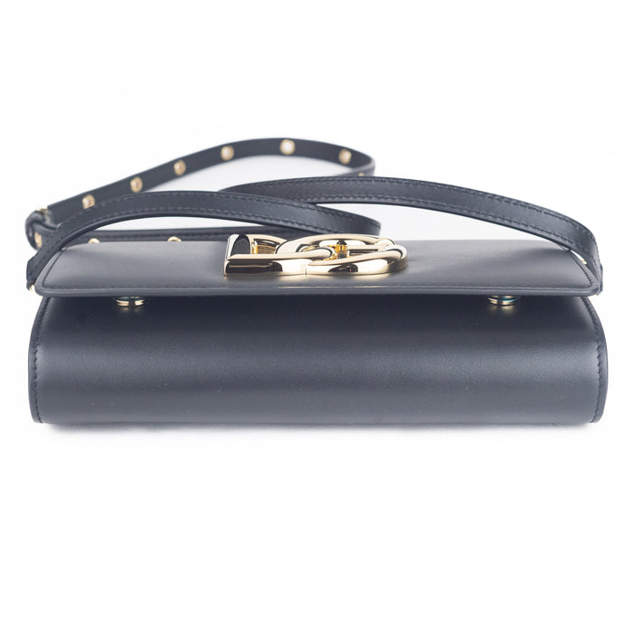 Dolce and Gabbana Calfskin 3.5 Leather Clutch