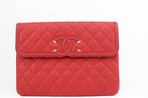 Chanel Quilted Flap Pouch