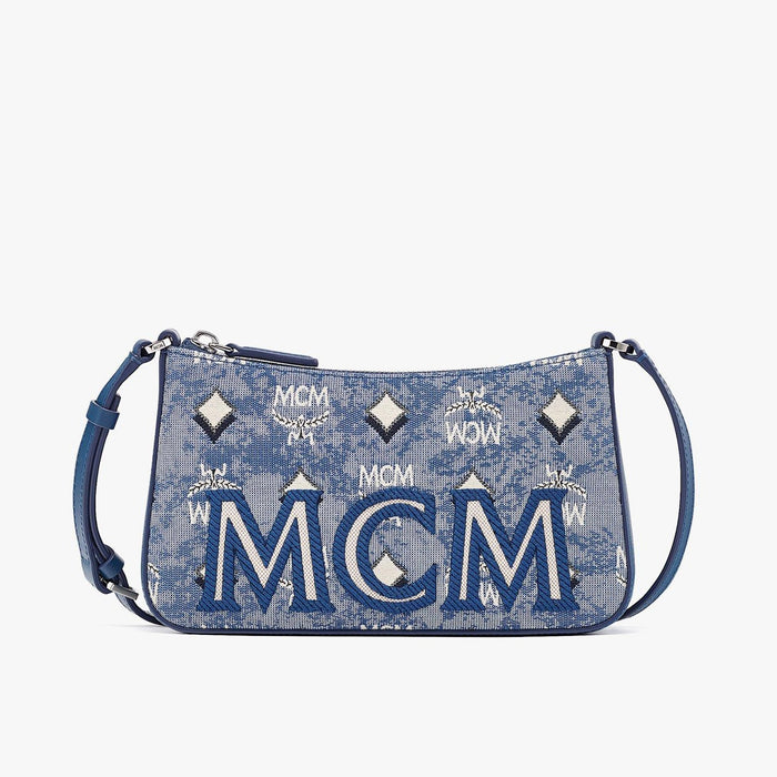 MCM Aren Shoulder Bag in Vintage Monogram Jacquard
