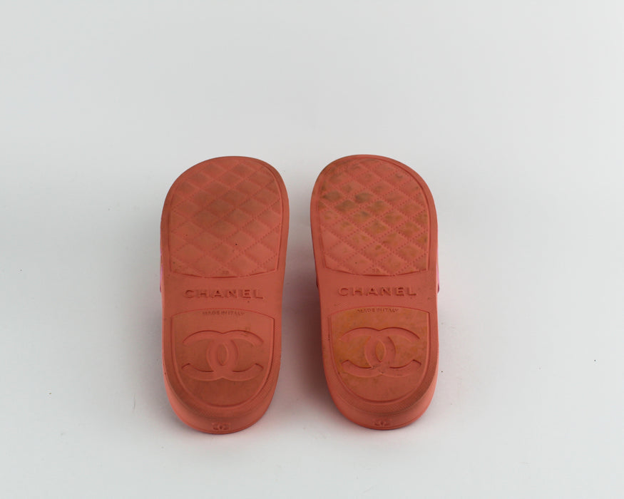 Chanel CC FLats Slide Sandals — LSC INC