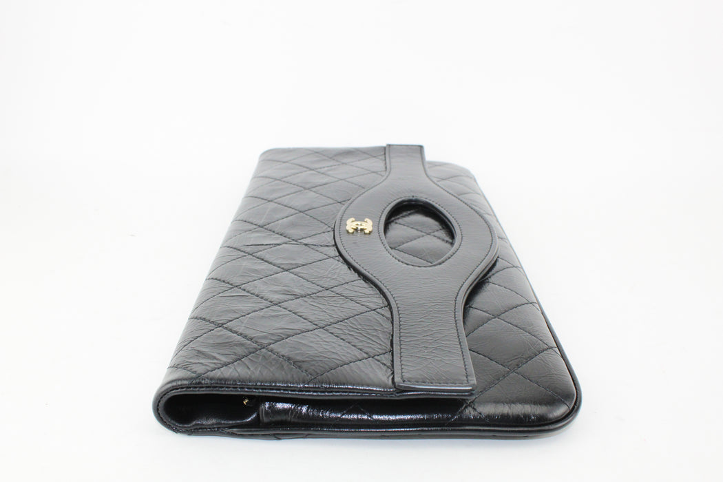 Chanel O Case Flap Clutch