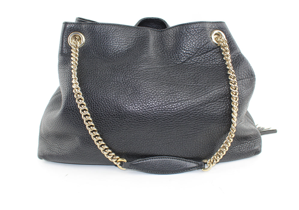 GUCCI SOHO LEATHER HOBO BAG