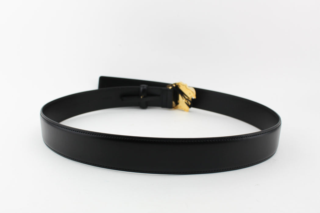VERSACE PALAZZO BELT WITH MEDUSA BUCKLE