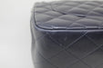 CHANEL LAMBSKIN QUILTED JUMBO DOUBLE FLAP BAG