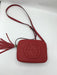 GUCCI SOHO LEATHER DISCO BAG RED - LuxurySnob