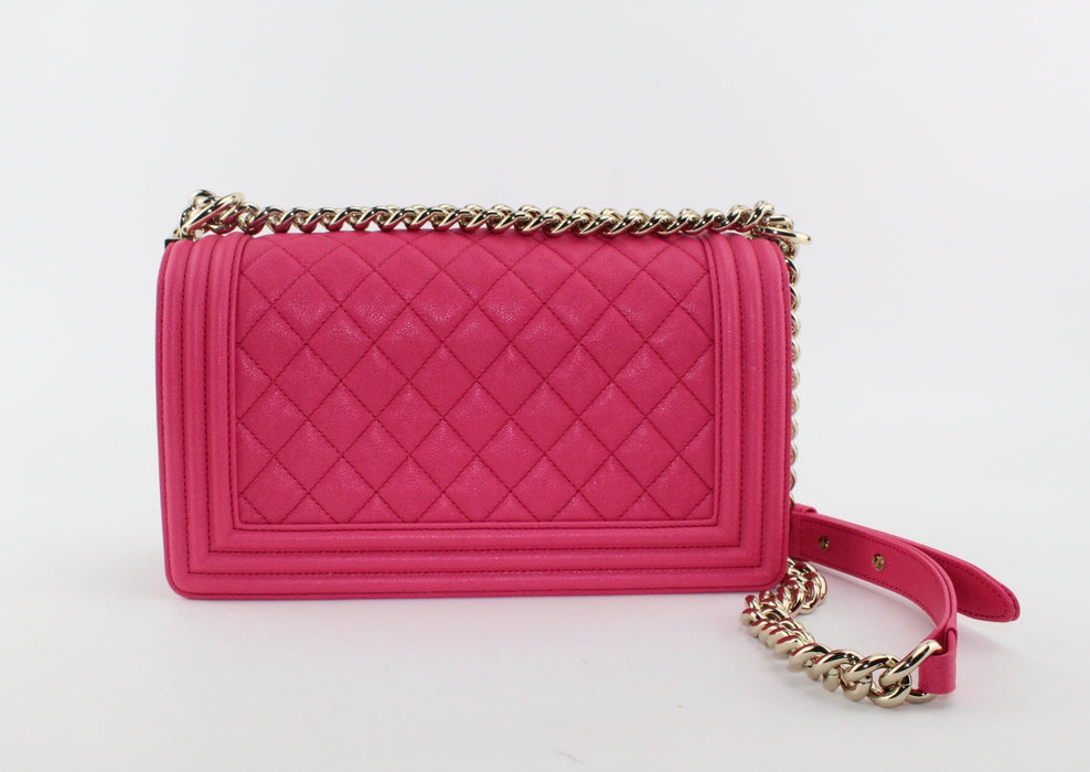 CHANEL MEDIUM BOY BAG PINK