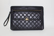 CHANEL LAMBSKIN WRISTLET FLAP POUCH